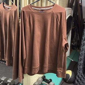 Lululemon Long Sleeve Shirt Chocolate Brown